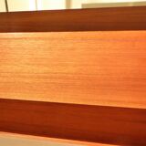 Walter Wirz U-Form teak shelf for Wilhem Renz - 100 cm