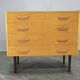 1970s UP Zavody Czech Mid Century Vanity Chest With Mirror