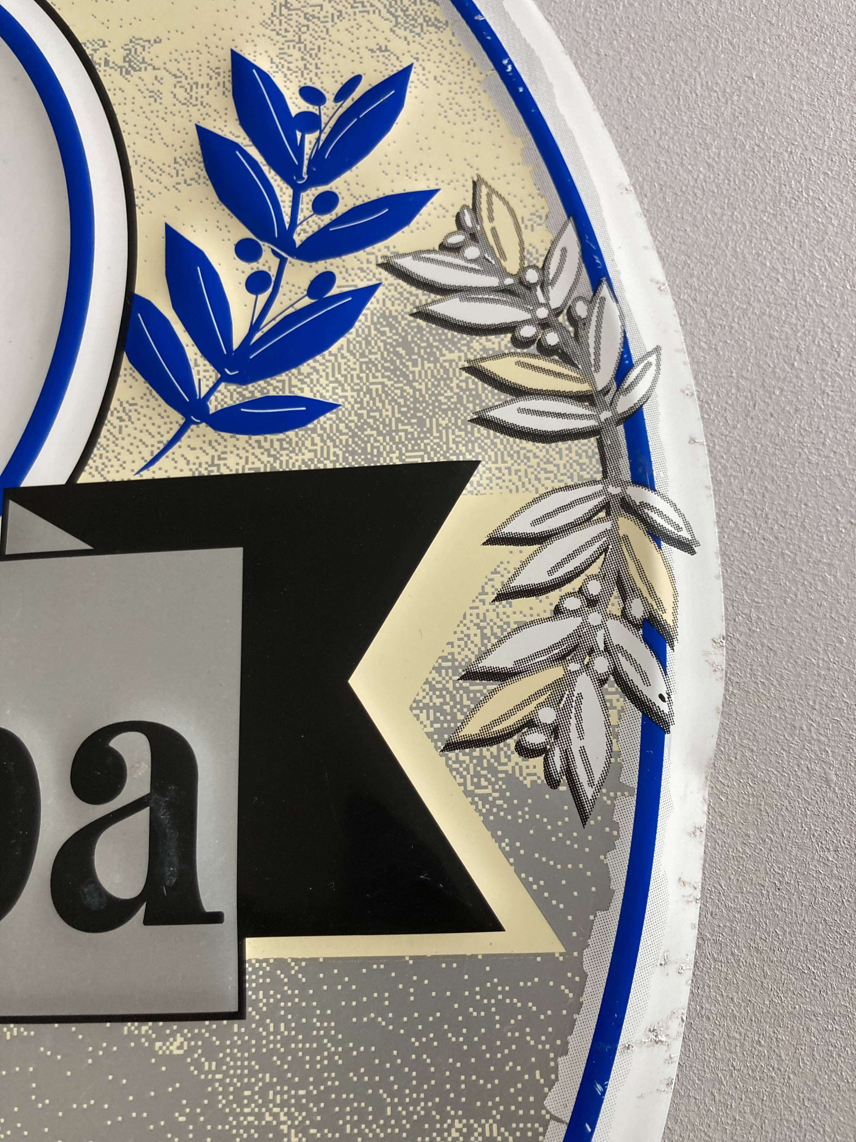 Colomba beer sheet plate