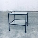 Minimalist Design Two-Tier Low Side Table, Belgium, 1960s