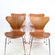Set Of Four series Seven Chairs