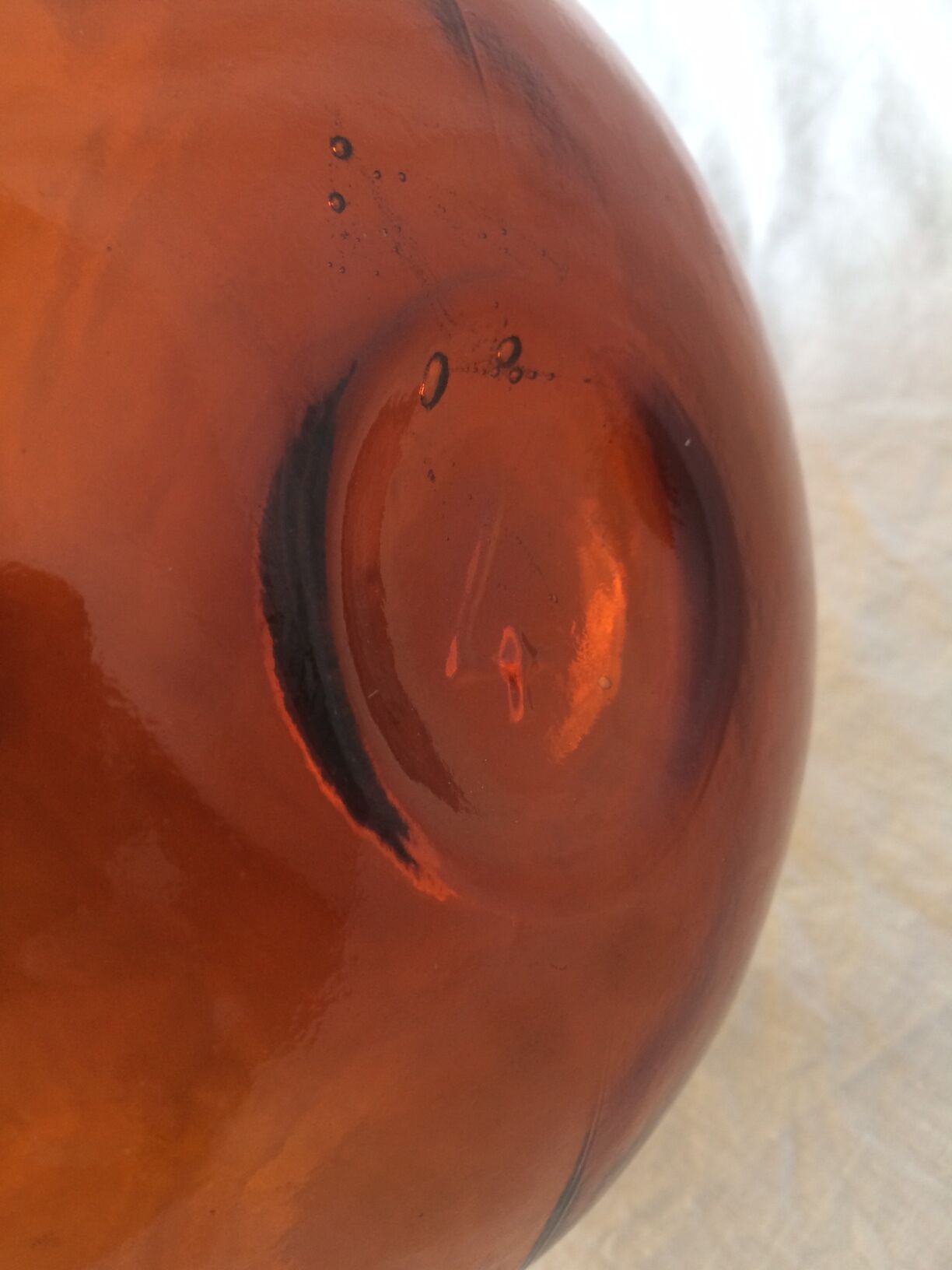 Amber demijojhn de 4l