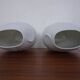 Mid-Century Op Art Vases by M. Frey for Kaiser, Germany, 1960s, Set of 2