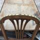 Former wood chair