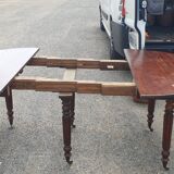 Louis Philippe 6-leg extendable table