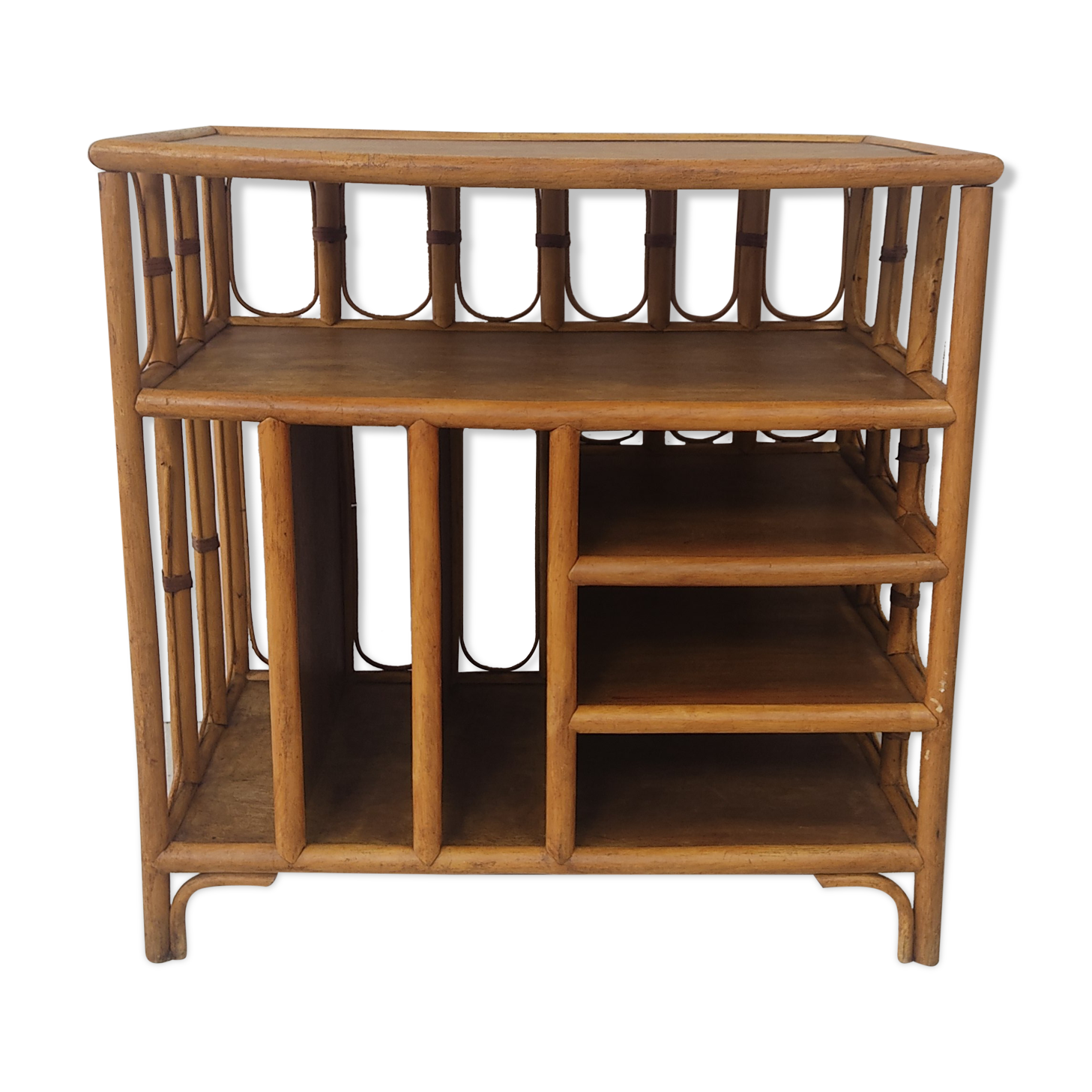 Cabinet in vintage rattan