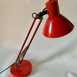 Red vintage desk lamp