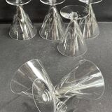 6 Wine glasses – Saint Louis Bossuet service size 10406