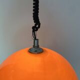 Vintage 70s Adjustable Pendant Lamp Chandelier