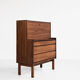 Midcentury Danish writing desk in rosewood 1960