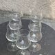 Set of 7 large Luminarc France wine glasses in transparent glass on a stem