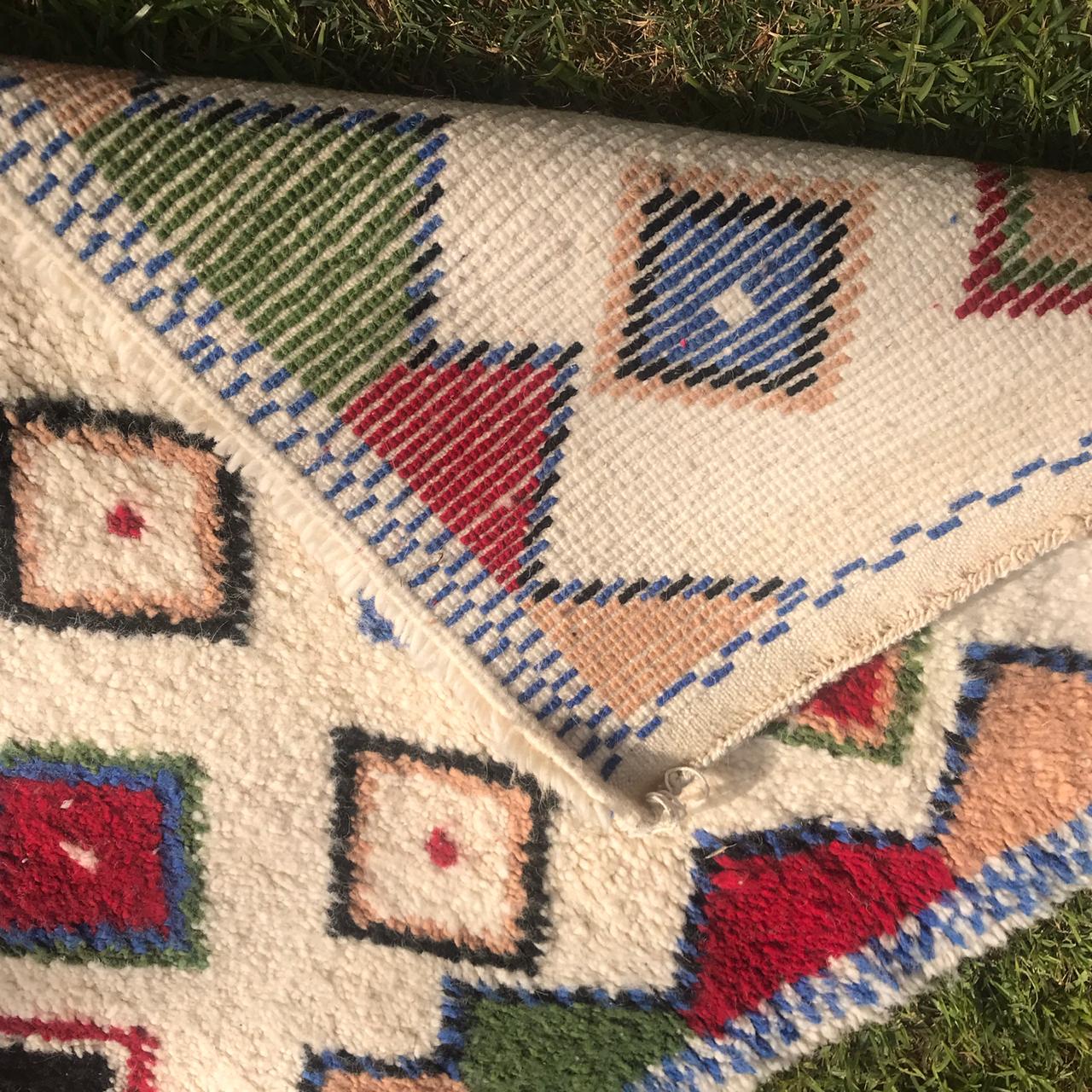 Tapis de Couloir Berbère coloré 85x300 cm