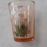 Vintage decanter and its 6 small glasses