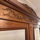 Raw wood wardrobe woodwork