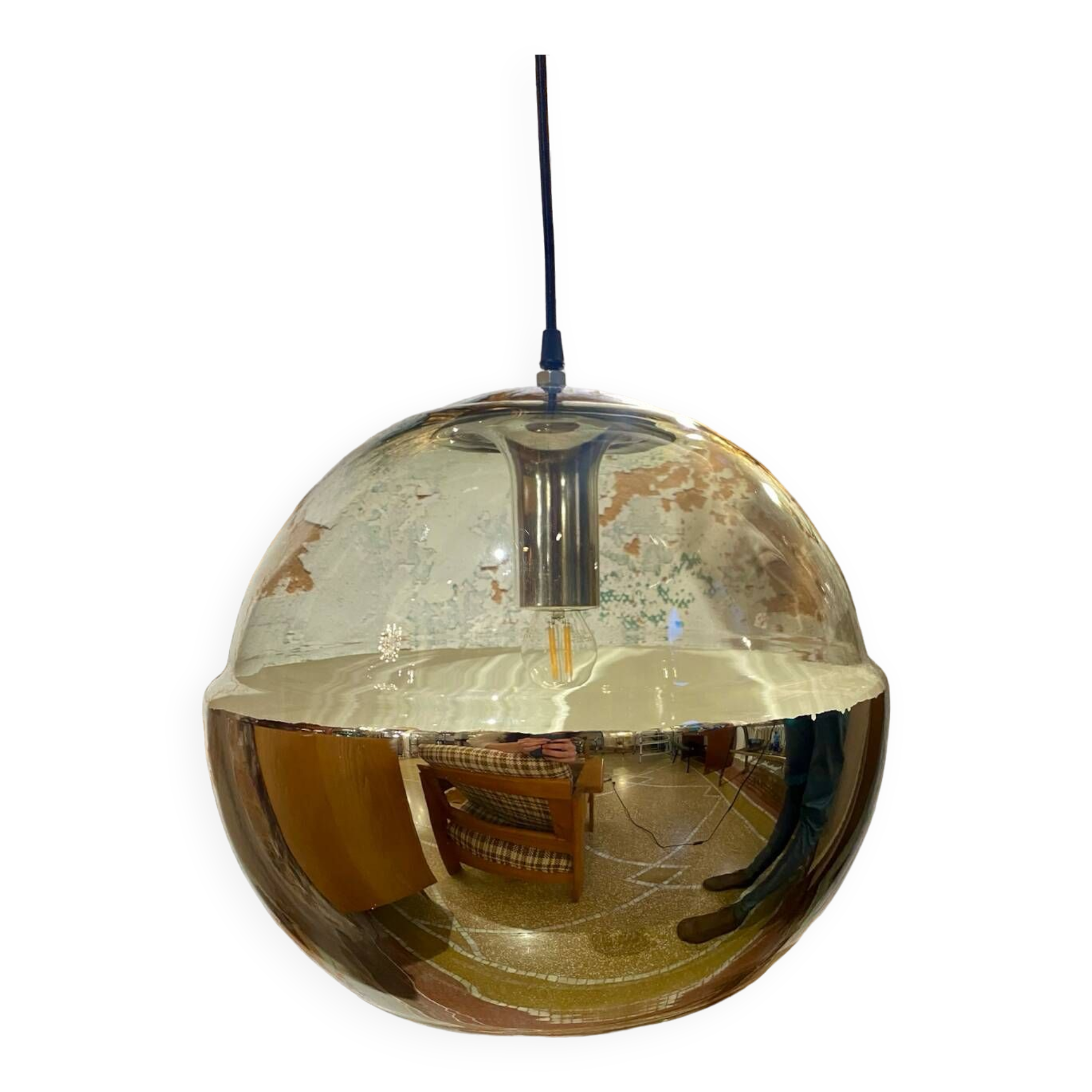 Peill & Putzler Space Age Chandelier 1960