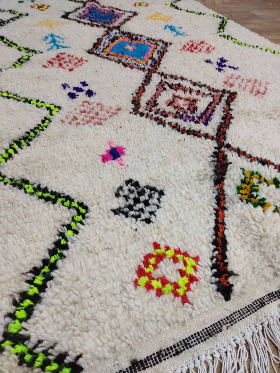 Handmade Moroccan Berber Rug 255 X 138 CM