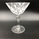 5 glasses of champagne in Saint Louis crystal signed Ardèche model
