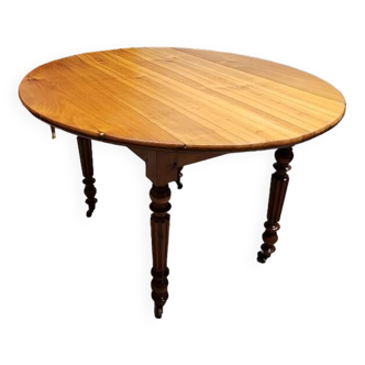 Table massif Louis Philippe