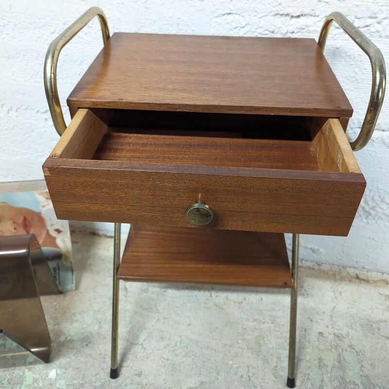 Vintage bedside table