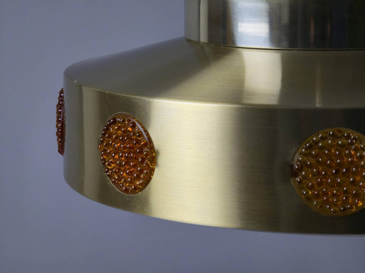 1960s Danish Mid-century Modern Vitrika Pendant Lamp.