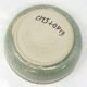 Water green ceramic dish