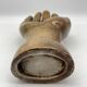 Large sculpture hand / empty pocket plaster 1960 jean Jacques Goma Vibreville