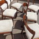 6 Baumann sled chairs