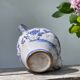 Moustiers blue ceramic teapot