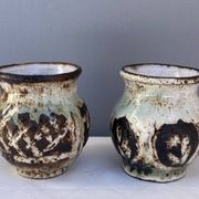 Deux vases en céramique par Albert Thiry