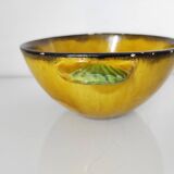 Bol en céramique jaune Biot