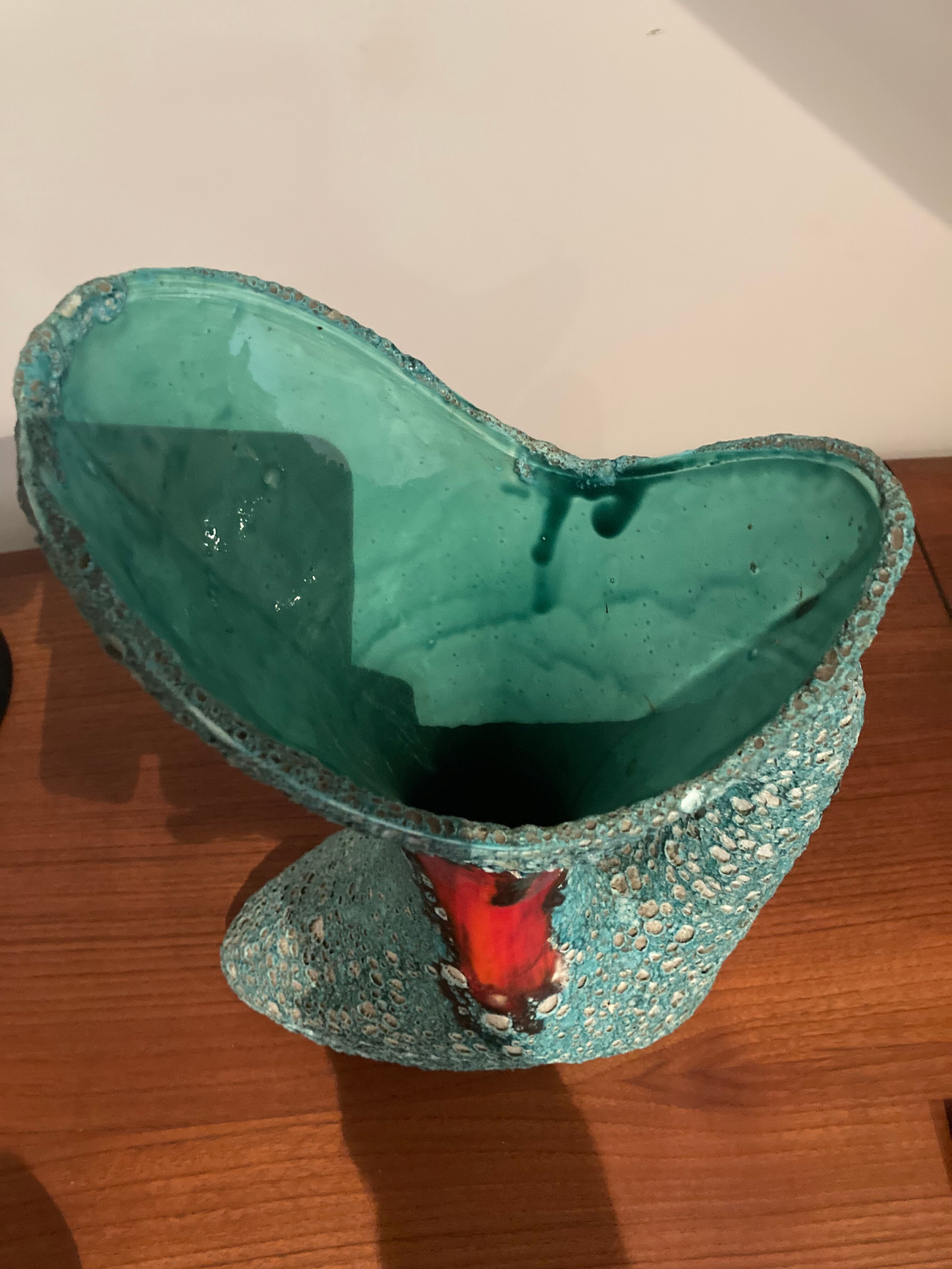 Vase ceramic vase Vallauris