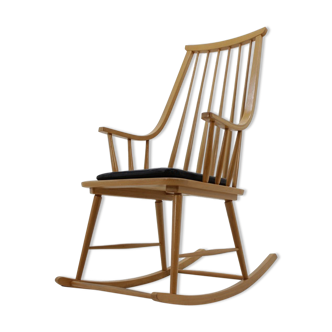 Rocking-chair  vintage scandinave  1970