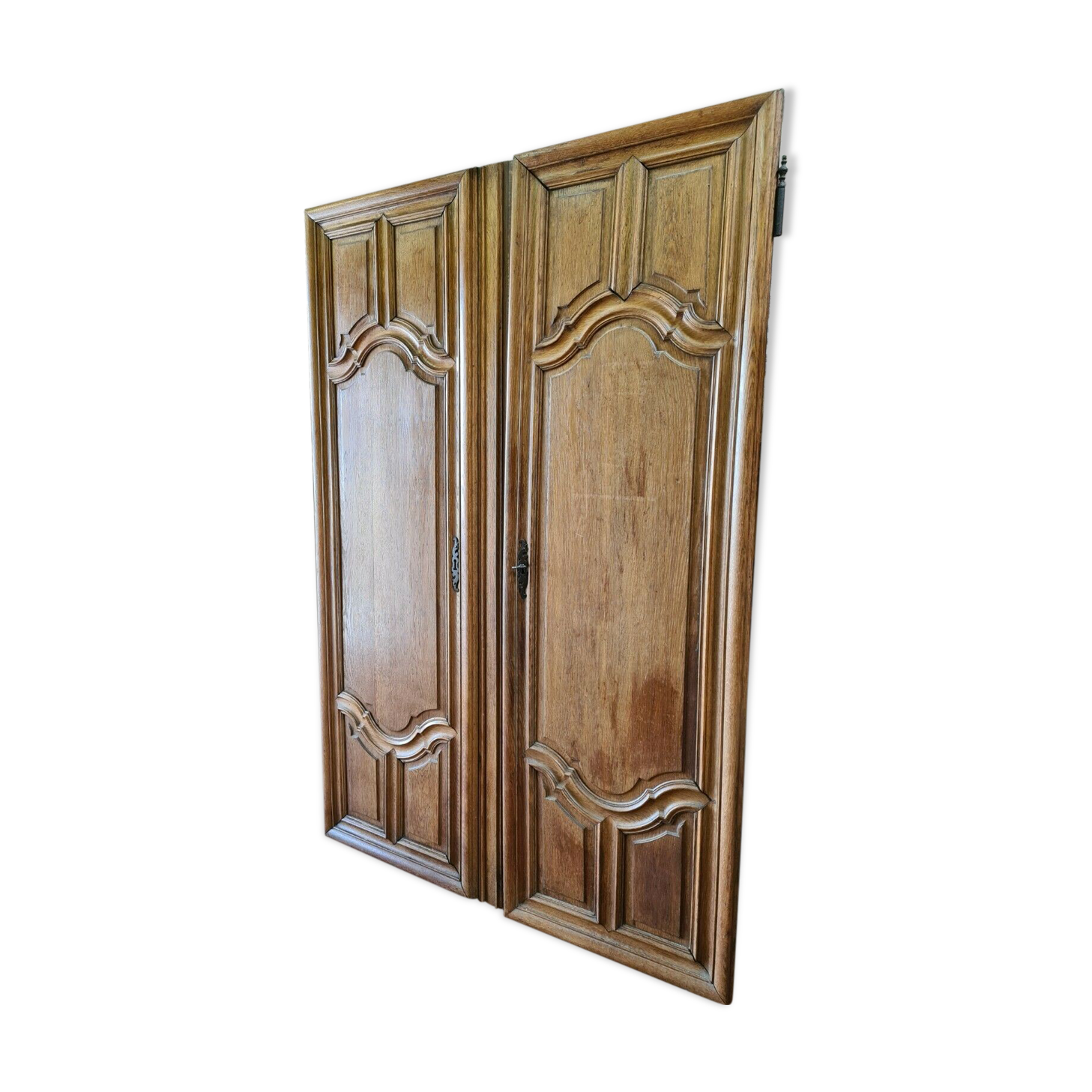 Pair of 19th century oak doors