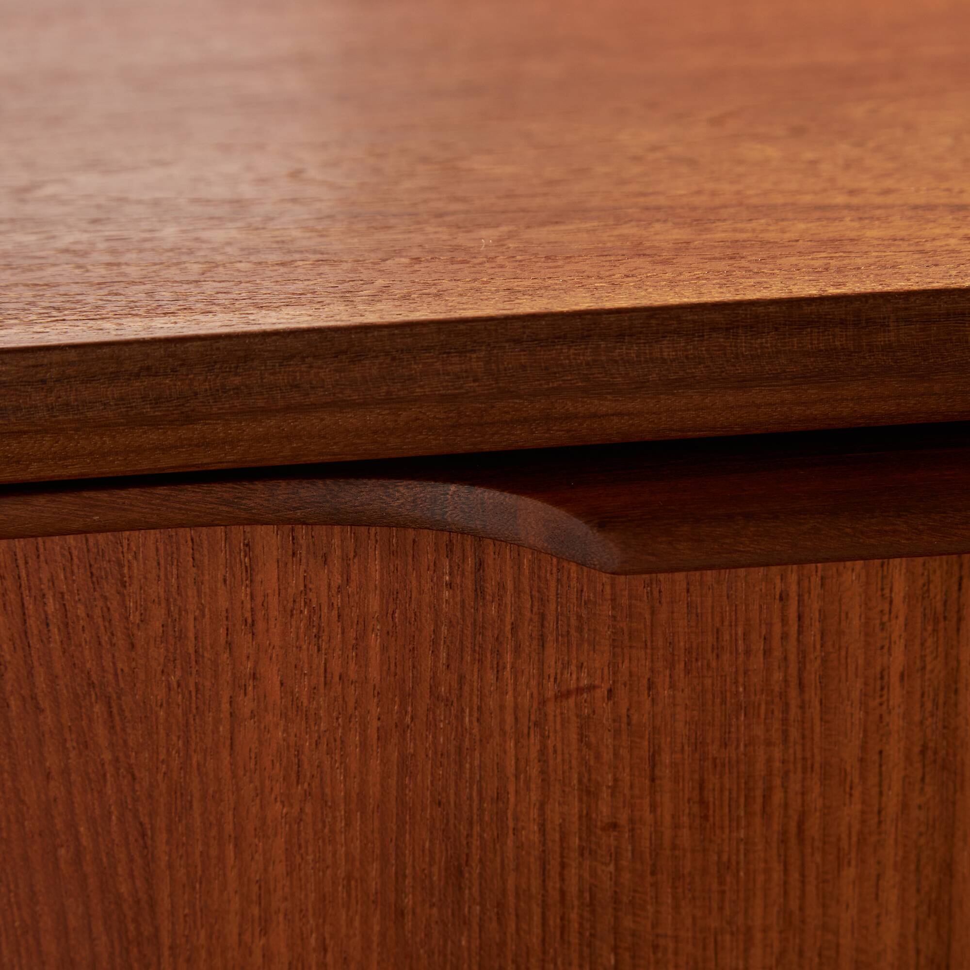 Restored teak dresser