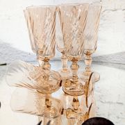 6 Rosaline champagne flutes