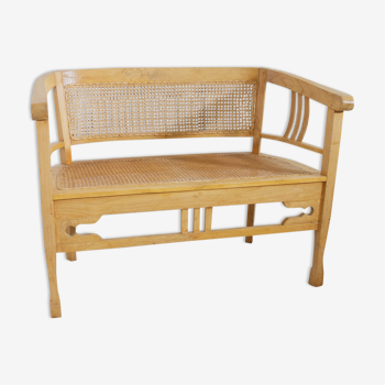 Wood bench and canning