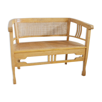 Wood bench and canning