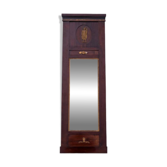 Antique mirror from around 1890, Northern Europe.