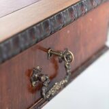 Late 19th/Early 20th Century Edwardian Desk with Lion Paw Feet