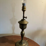Brass lamp foot