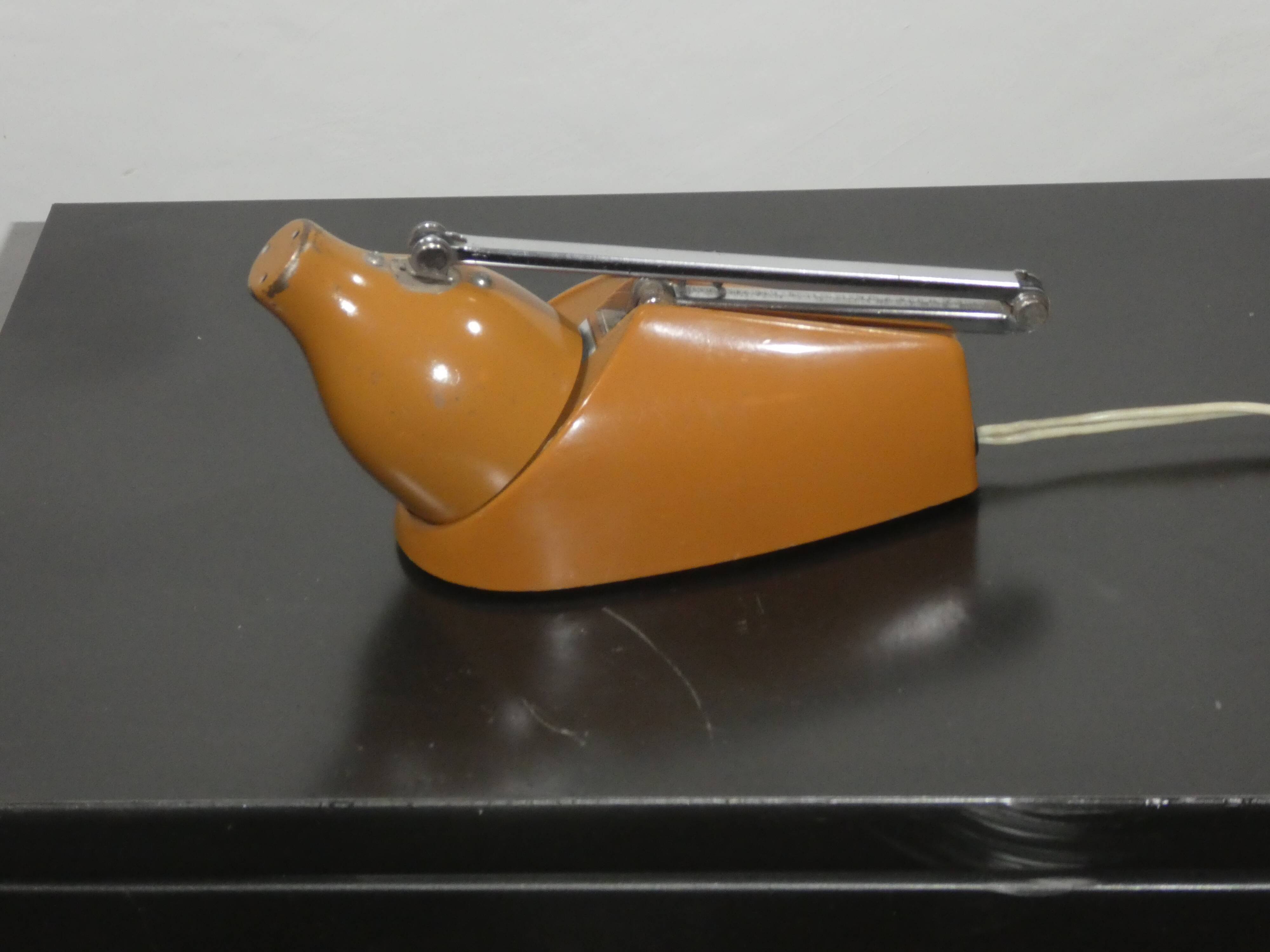1970 articulated bedside lamp