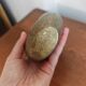 Antique vase in brass/bronze - Iris decoration - Art Nouveau style