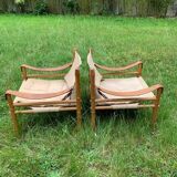 paire de fauteuils Sirocco d'Arne Norell - Suède années 60