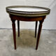 Table basse bouillotte de style Louis XVI