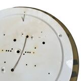 Wall/ceiling light in colored glass