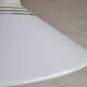Lacquered metal pendant light from the 80s