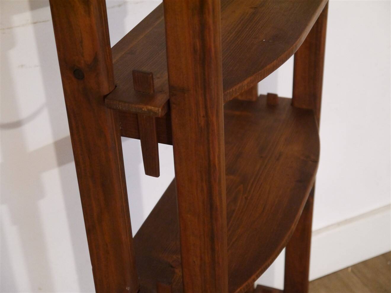 Etagere vintage en bois 1960