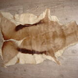 Skin of goat or tanned impala, ideal descent of bed 50x100cm