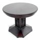 Antique table + chairs set, Western Europe, early 20th century.