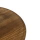 Table d'appoint Art Déco petite en chêne design minimaliste